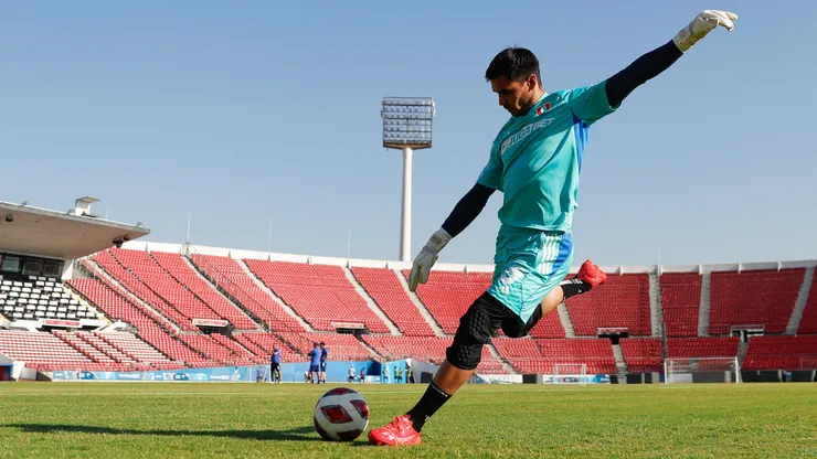 La U ya entrenó antes de la suspensión del duelo ante Cobresal.