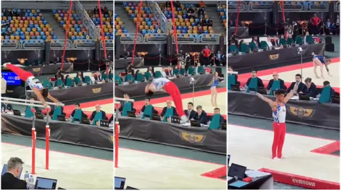 La proeza del gimnasta chileno