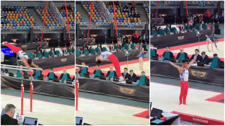 La proeza del gimnasta chileno