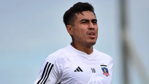 Lezcano en la pretemporada de Colo Colo.