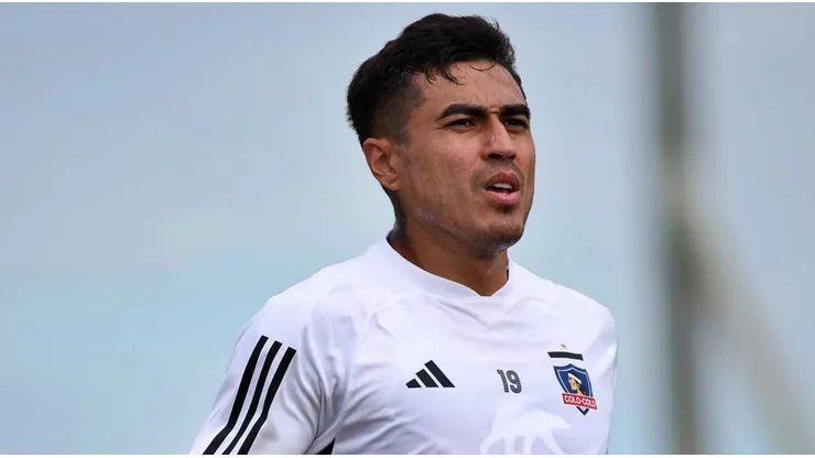Lezcano en la pretemporada de Colo Colo.