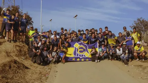 Everton hizo un aporte a la cruzada solidaria