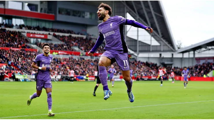 Salah regresó a las canchas despues de casi un mes de lesión.