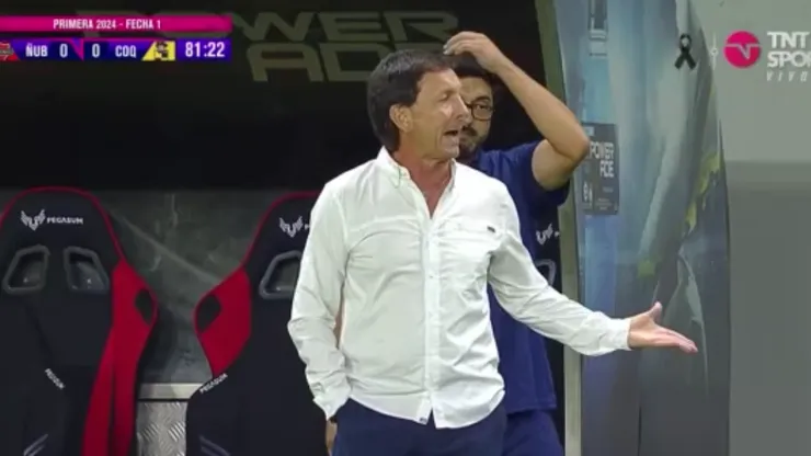 Nano Díaz se molestó por el gol anulado a Coquimbo