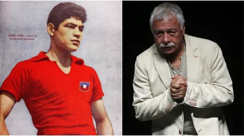 Carlos Caszely entrega sentidas palabras por la partida de Jorge Toro.