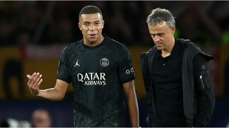 Luis Enrique ya se hace la idea del adiós de Mbappé del PSG.