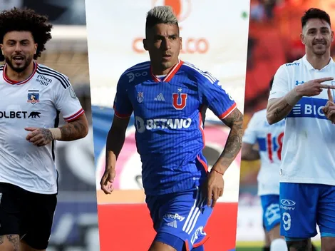 Los jugadores extranjeros que tienen Colo Colo, la U y la UC