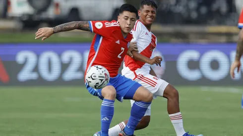 Joaquín Gutiérrez jugó el Preolímpico con la Roja Sub 23 de Nicolás Córdova.