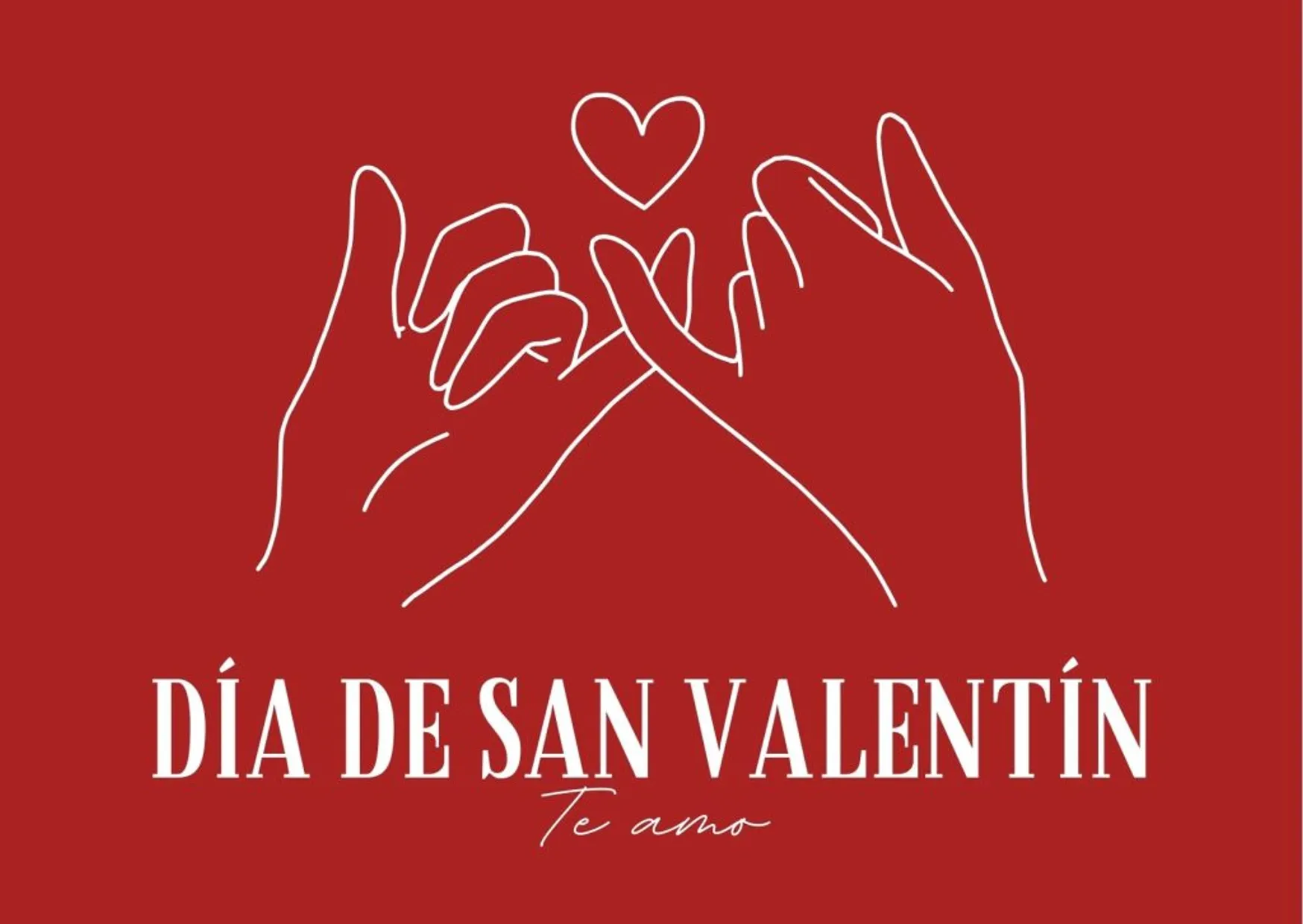 Tarjetas de San Valentín para imprimir