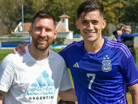 Solari sueña jugar París 2024 junto a Messi: "¿Quién no estaría..."