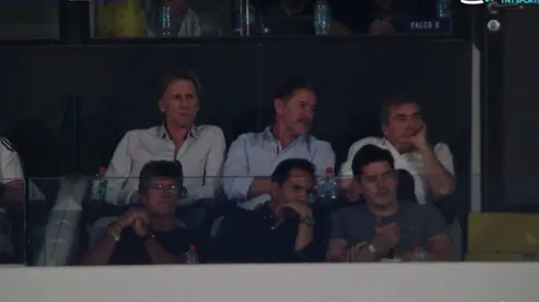 Gareca asistió a la Supercopa