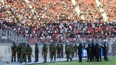 La Supercopa se suspendió por incidentes en la Galería Norte