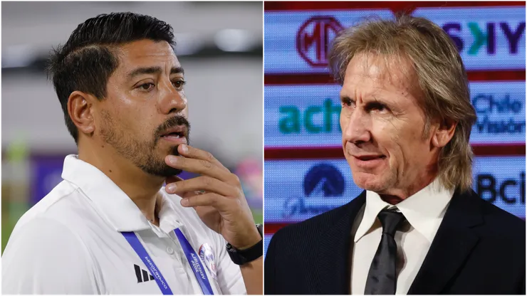 Ricardo Gareca y Nicolás Córdova se reunieron en Juan Pinto Durán.