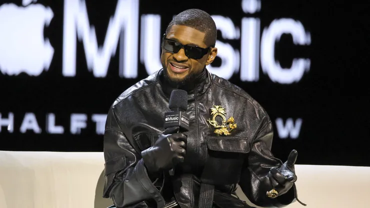 Usher es el artista del Super Bowl 2024.