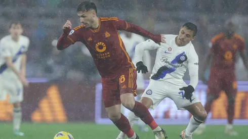 Alexis Sánchez jugó 10 minutos en triunfo del Inter en Roma.