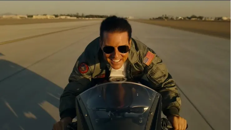 Top Gun: Maverick tuvo gran éxito en el cine.