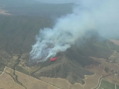 ¿Dónde es el nuevo incendio que afecta la V Región?