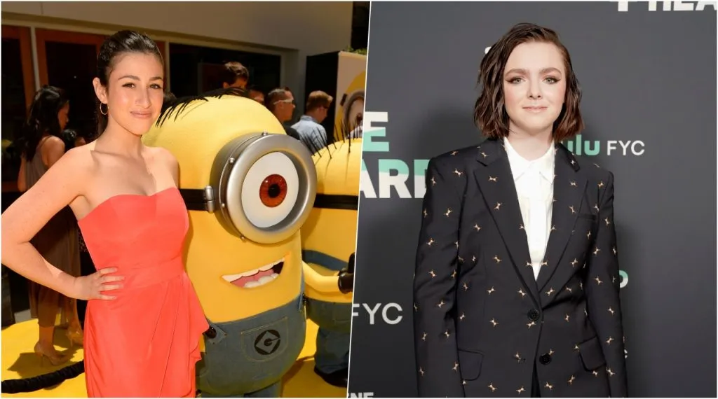 A la izquierda Dana Gaier y a la derecha Elsie Fisher. Foto: Getty Images