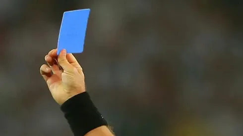 La tarjeta azul será un cambio total en el fútbol.