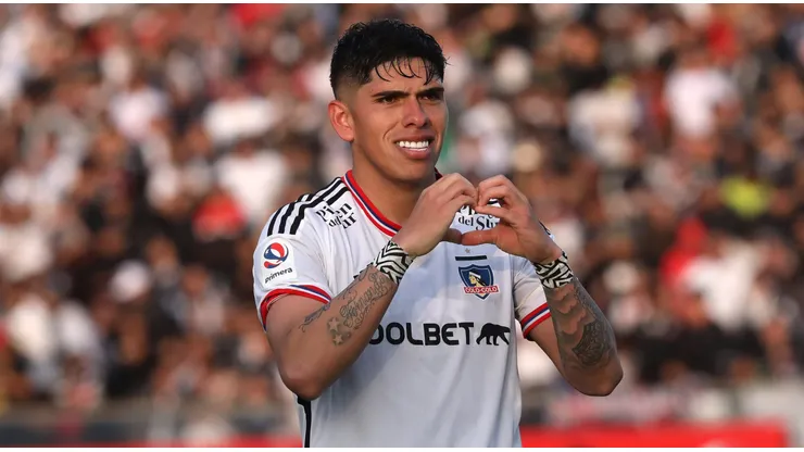 Carlos Palacios lleva un año en Colo Colo.