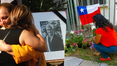 En ambos lugares sus seguidores rinden homenajes ante la trágica noticia.