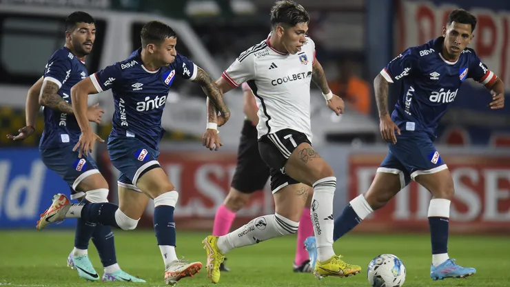 Palacios en la pretemporada de Colo Colo en Uruguay