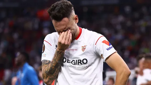 La emoción de Lucas Ocampos en Sevilla