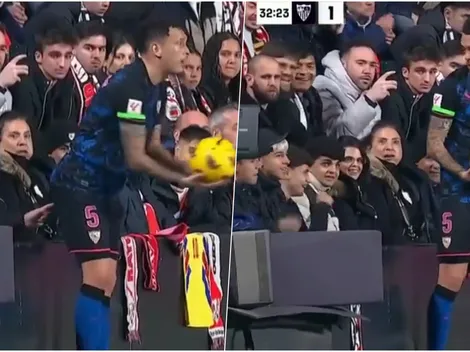 A Lucas Ocampos le hicieron un "Jarita" en España