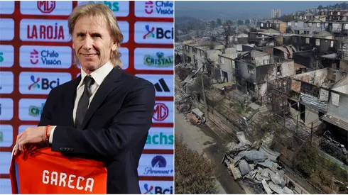 Ricardo Gareca entregó emotivo mensaje para víctimas de incendios forestales.