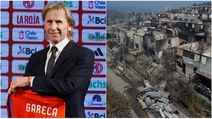 Ricardo Gareca entregó emotivo mensaje para víctimas de incendios forestales.