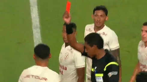Rodrigo Ureña vio la tarjeta roja en la segunda fecha del Torneo Apertura en Perú.