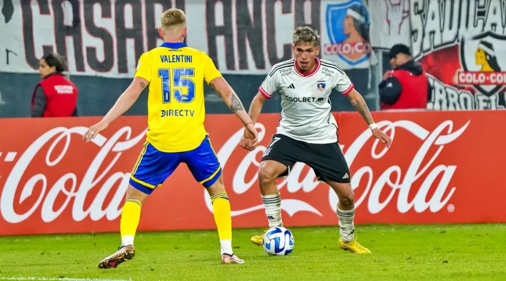 Carlos Palacios tiene todavía chances de dejar Colo Colo y partir a Boca Juniors. | Foto: Guillermo Salazar.