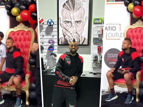 El King se sienta en el trono en inauguración en Coquimbo