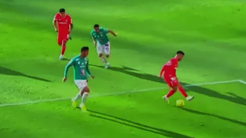 Jean Meneses dejó un toque mágico en la gran goleada del Toluca.