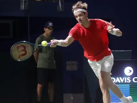 Con 19 años: Busé le amarga la fiesta a Chile en Copa Davis