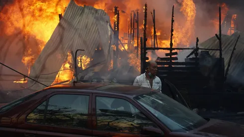 Incendio en Villa Alemana 02/02/2024