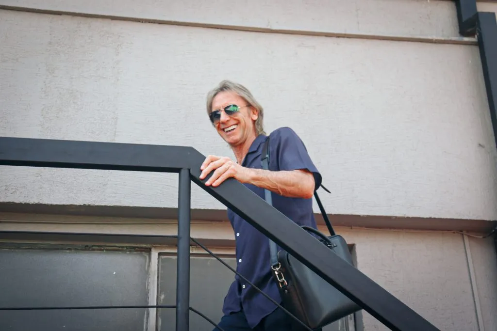 Ricardo Gareca arribó de madrugada al país. Foto. Comunicaciones FFCh