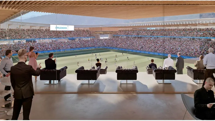 La UC avanza en la venta de los palcos de su nuevo estadio.