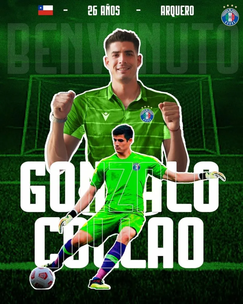 Gonzalo Collao fue oficializado como nuevo fichaje de Audax Italiano. 