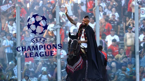 El regreso de Vidal a Colo Colo fue destacado por la Champions League