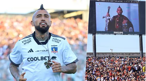 Arturo Vidal elogió a la barra de Colo Colo