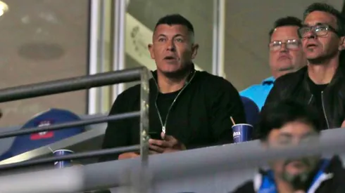 Almirón dijo presente en el Sausalito para ver a Independiente del Valle.