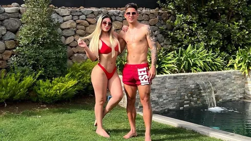 Guillermo Paiva disfrutó el domingo junto a su pareja, Yessenia Rivera.