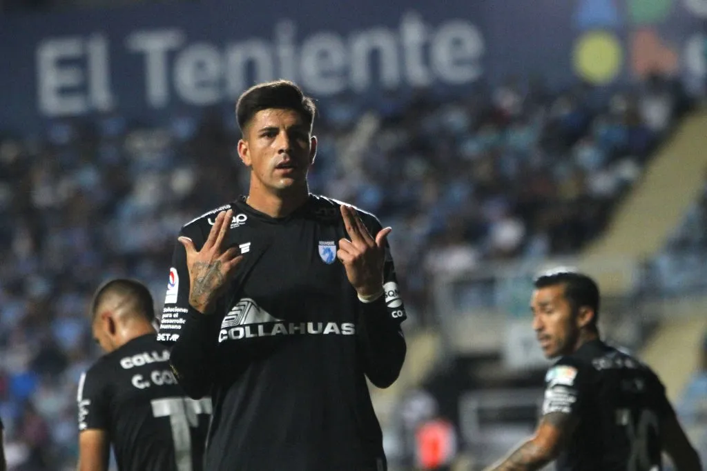 Steffan Pino es el goleador del Campeonato Nacional 2024. (Jorge Loyola/Photosport).