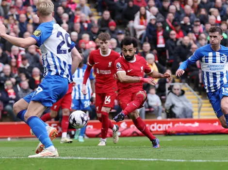 Liverpool remonta ante el Brighton y asegura la cima de la Premier