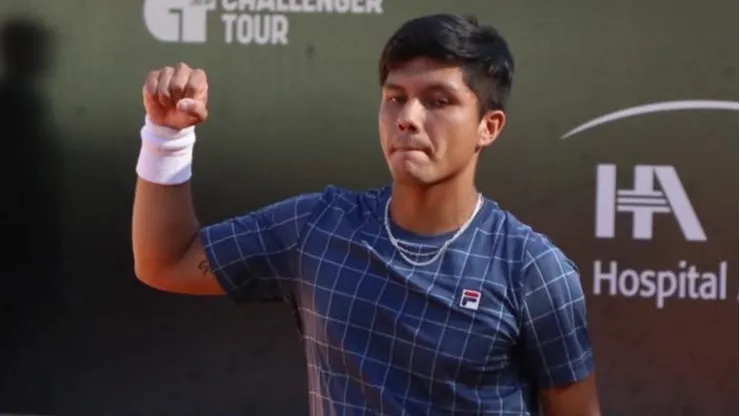 Matías Soto se impuso ante Giovanni Mpetshi Perricard y avanzó a la final del Challenger de San Luis de Potosí.