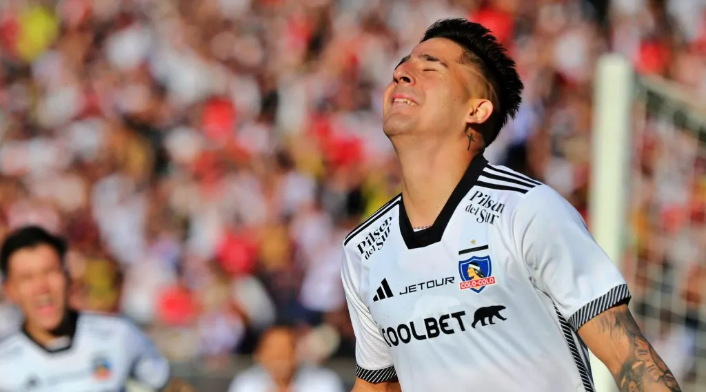 Guillermo Paiva se dio el gusto de anotar su primer gol con la camiseta de Colo Colo. | Foto: Photosport.