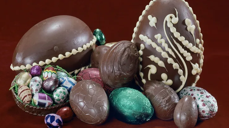Huevos de chocolate