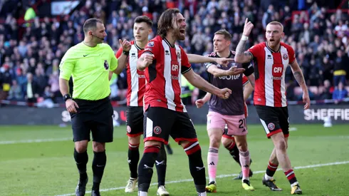 Ben Brereton anotó dos tantos en el empate del Sheffield.