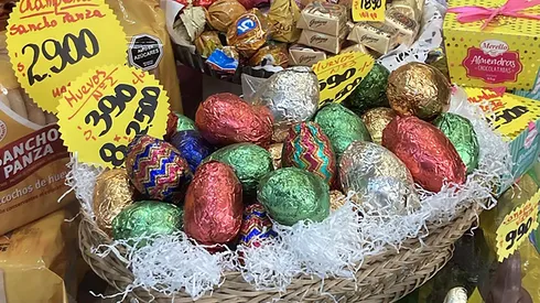 Huevitos de chocolate